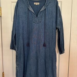 Madewell Indigo Denim Top